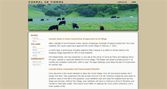 Desktop Screenshot of corraldetierra.com